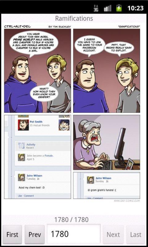 Ctrl Alt Del Comic Viewer