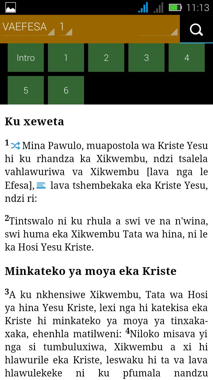Tsonga Bible