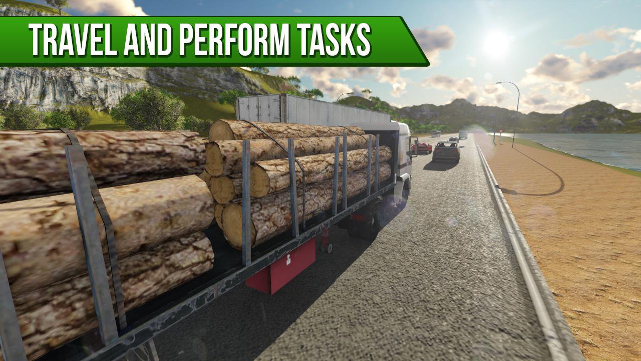 Timber Truck Simulator FREE