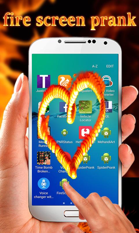 Fire Screen Simulated