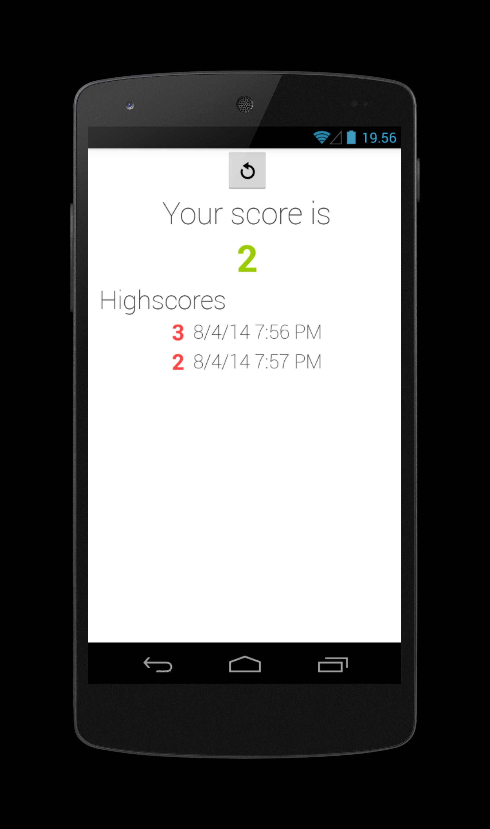 Memory game for Android Wear