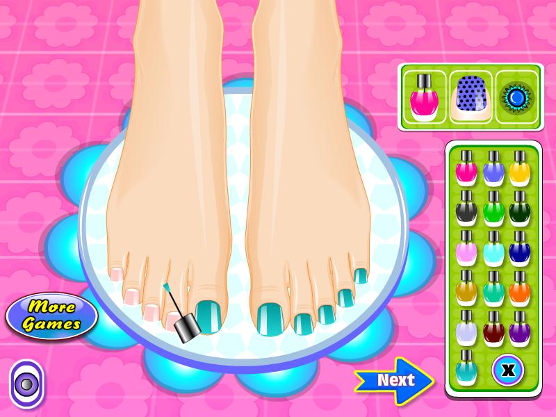 Beauty Salon Nail Games