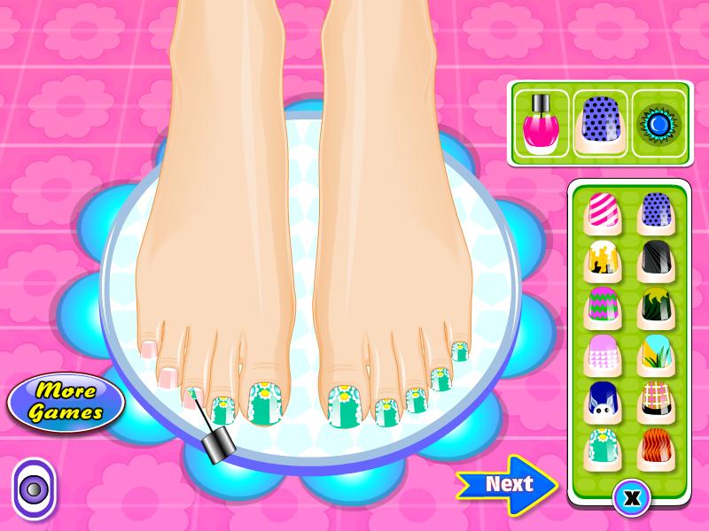 Beauty Salon Nail Games