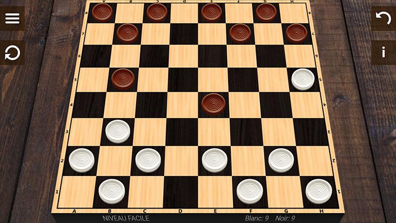 Checkers Game Master 3D