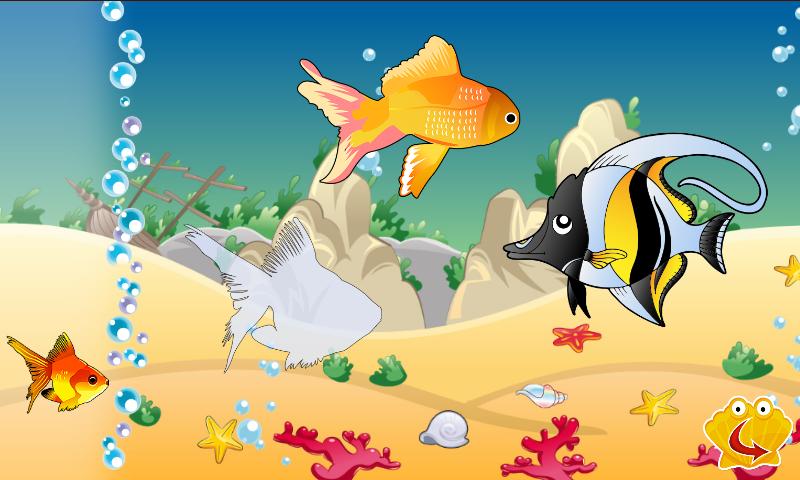 Toddler puzzle: Baby fish