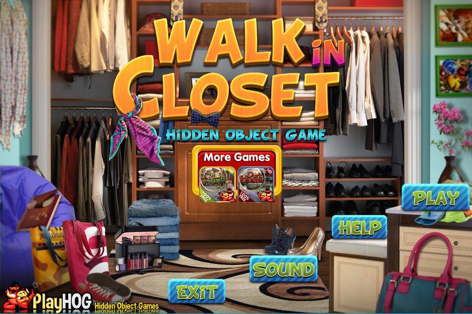 Challenge #91 Walk In Closet Hidden Objects Games