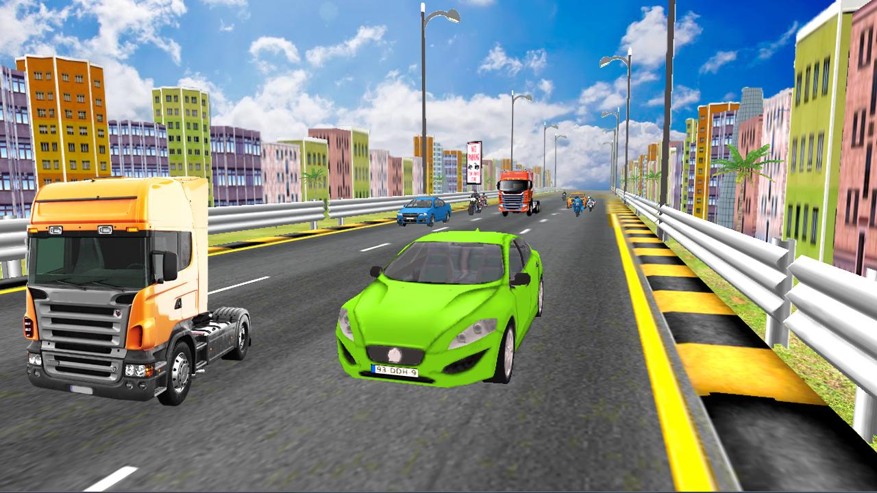 Highway Traffic Truck Racer 3D