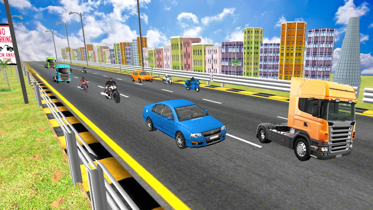Highway Traffic Truck Racer 3D