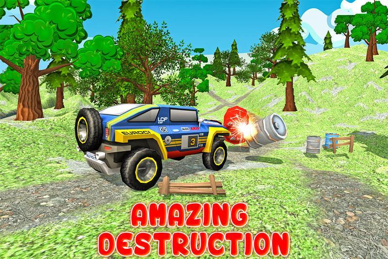 Toy Truck Offroad Rally Driving