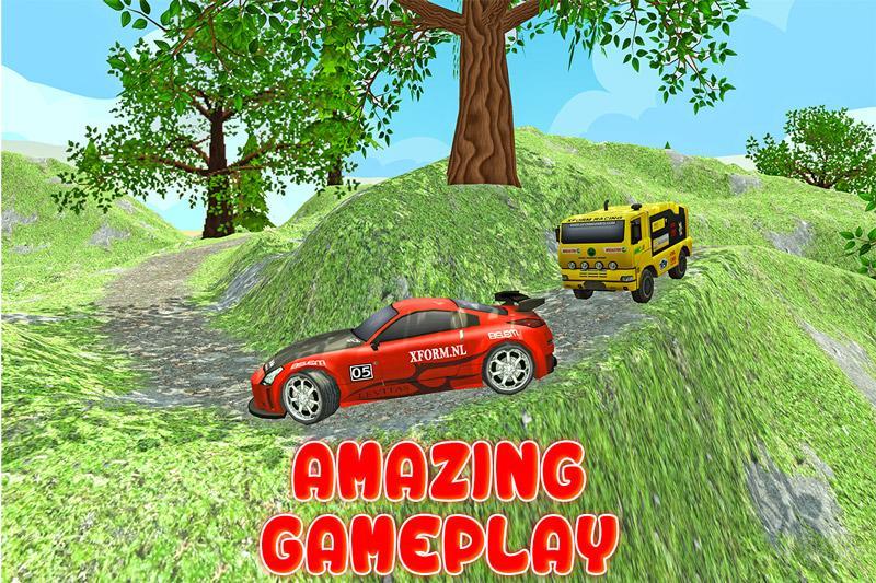 Toy Truck Offroad Rally Driving