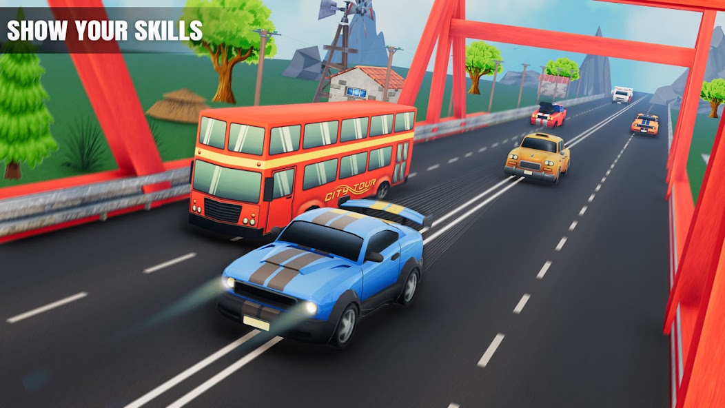 Real Highway Car Traffic Racer