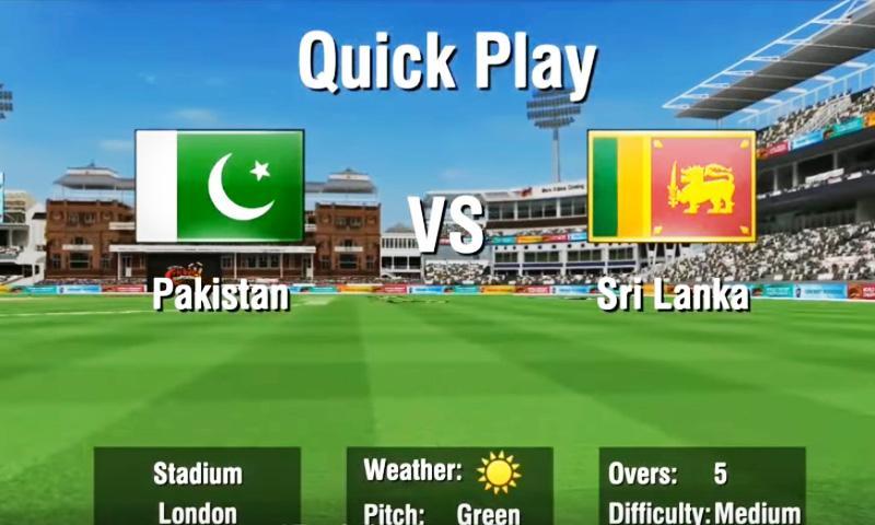 Pak Vs Srilanka 2017 - The Cricket Series Game
