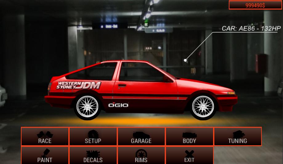 Unlimited Drag Racing JDM