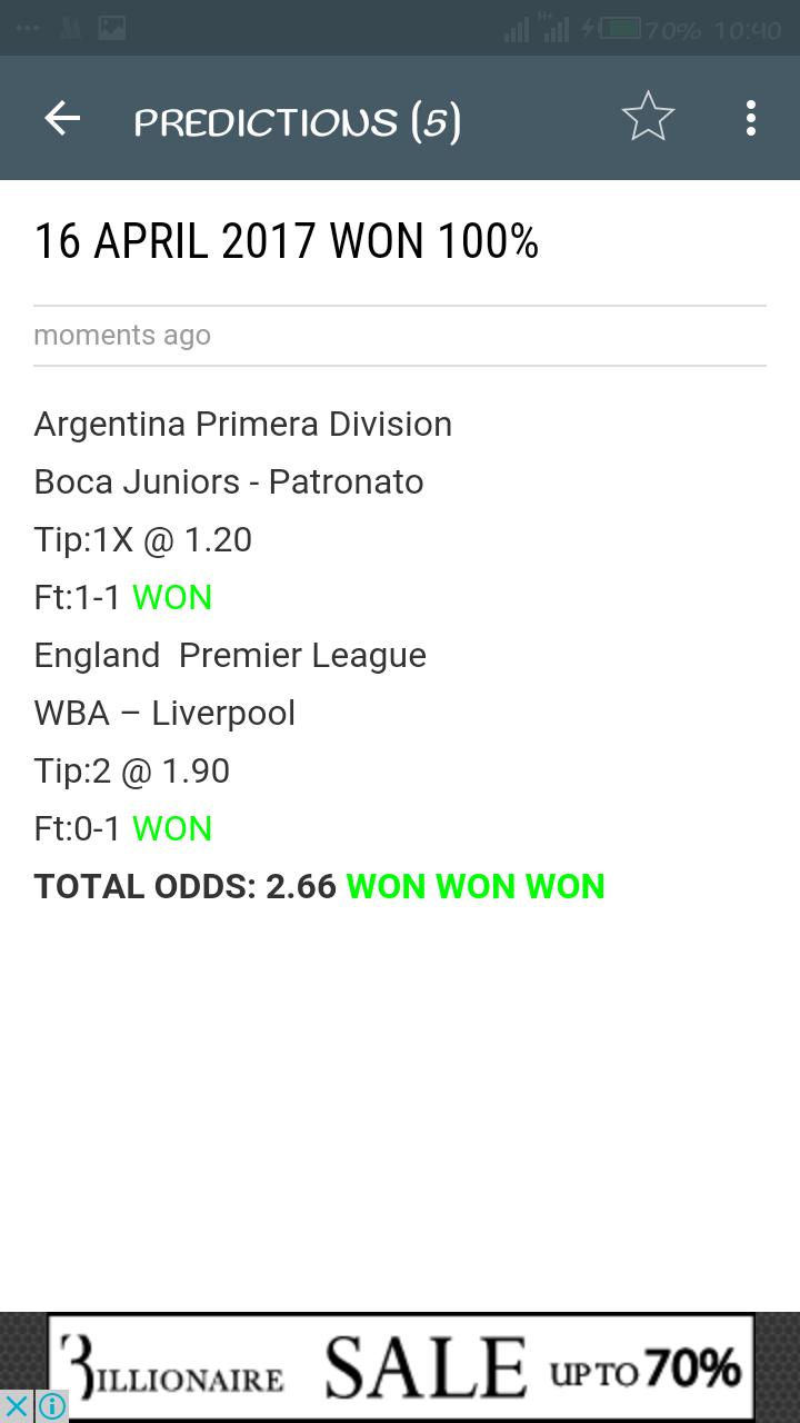 Football 1X2 Predictions