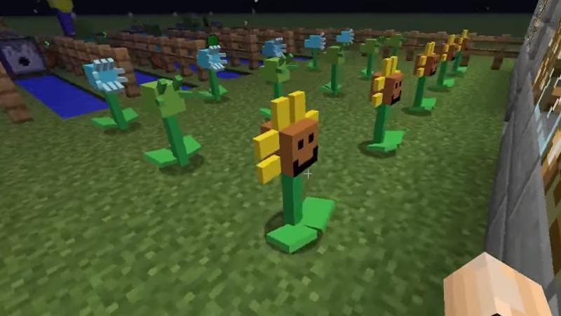 Plant Mod zombies minecraft Pe