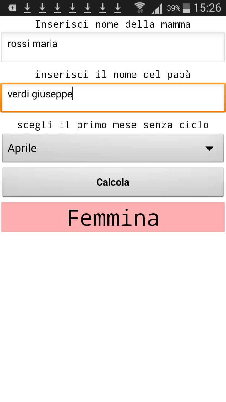 Maschio o femmina? Conta le R!