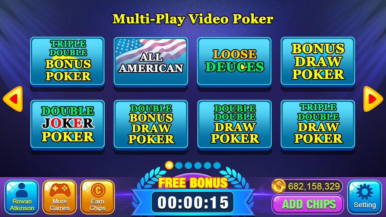 Video Poker Games - Multi Hand