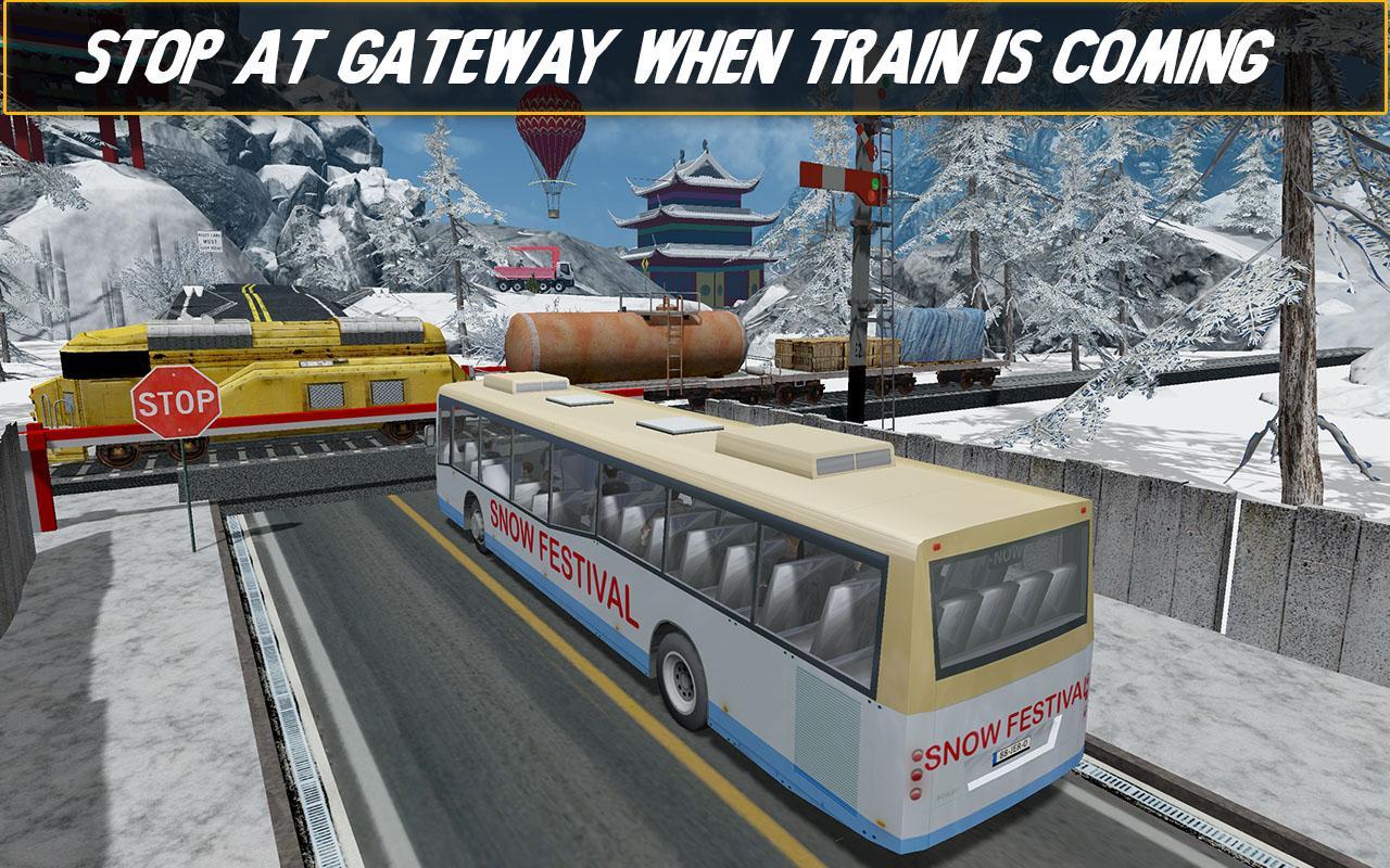 Snow Festival Hill Tourist Bus