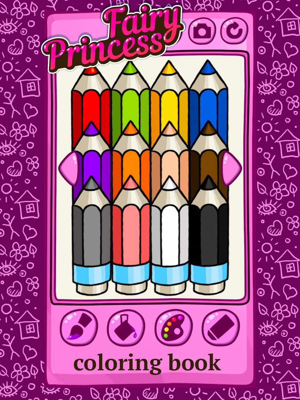 Fairy Princess Coloring Book