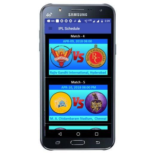 IPL Highlights & Live Scores -T20 Cricket Schedule