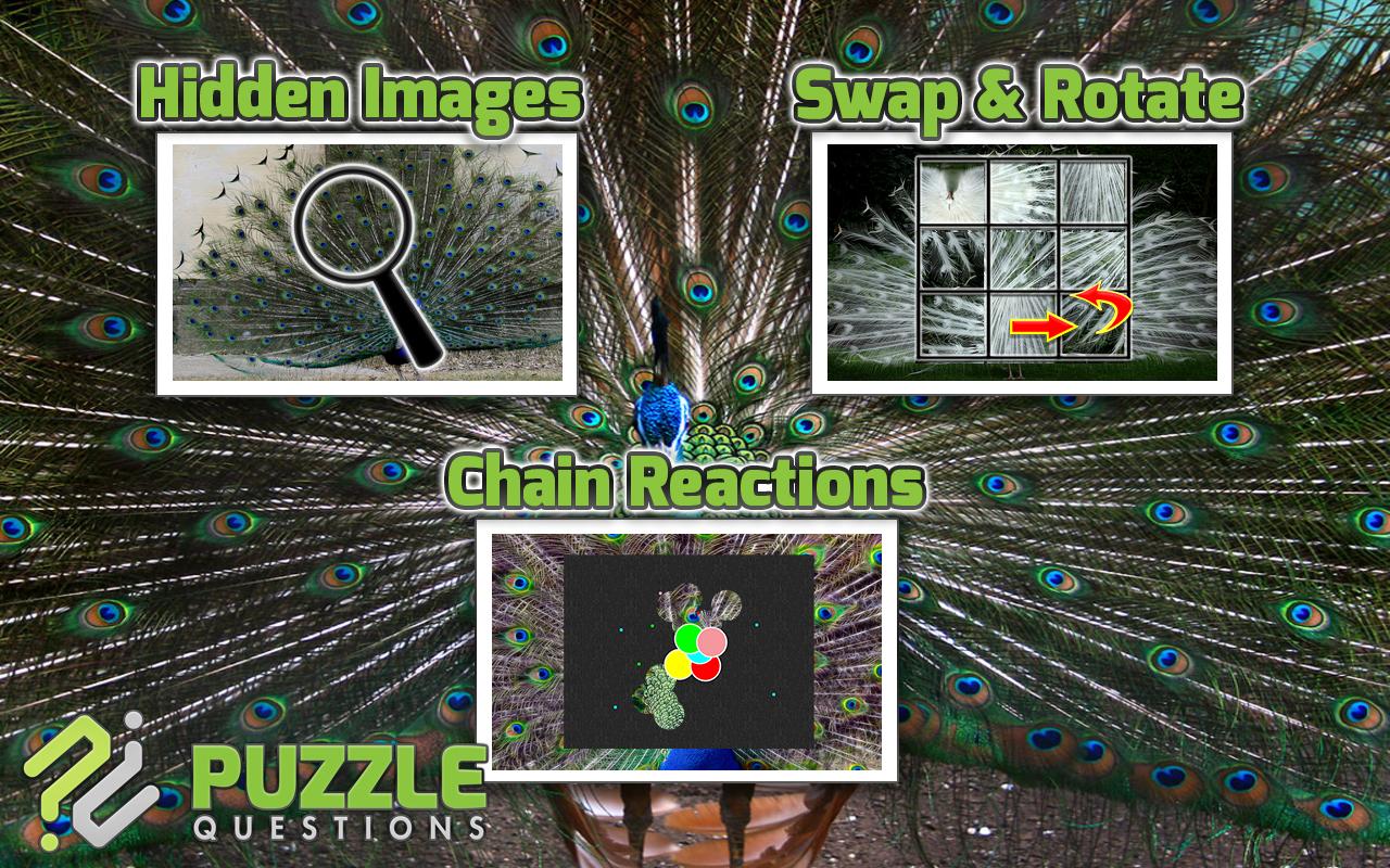 Free Peacock Puzzle Games