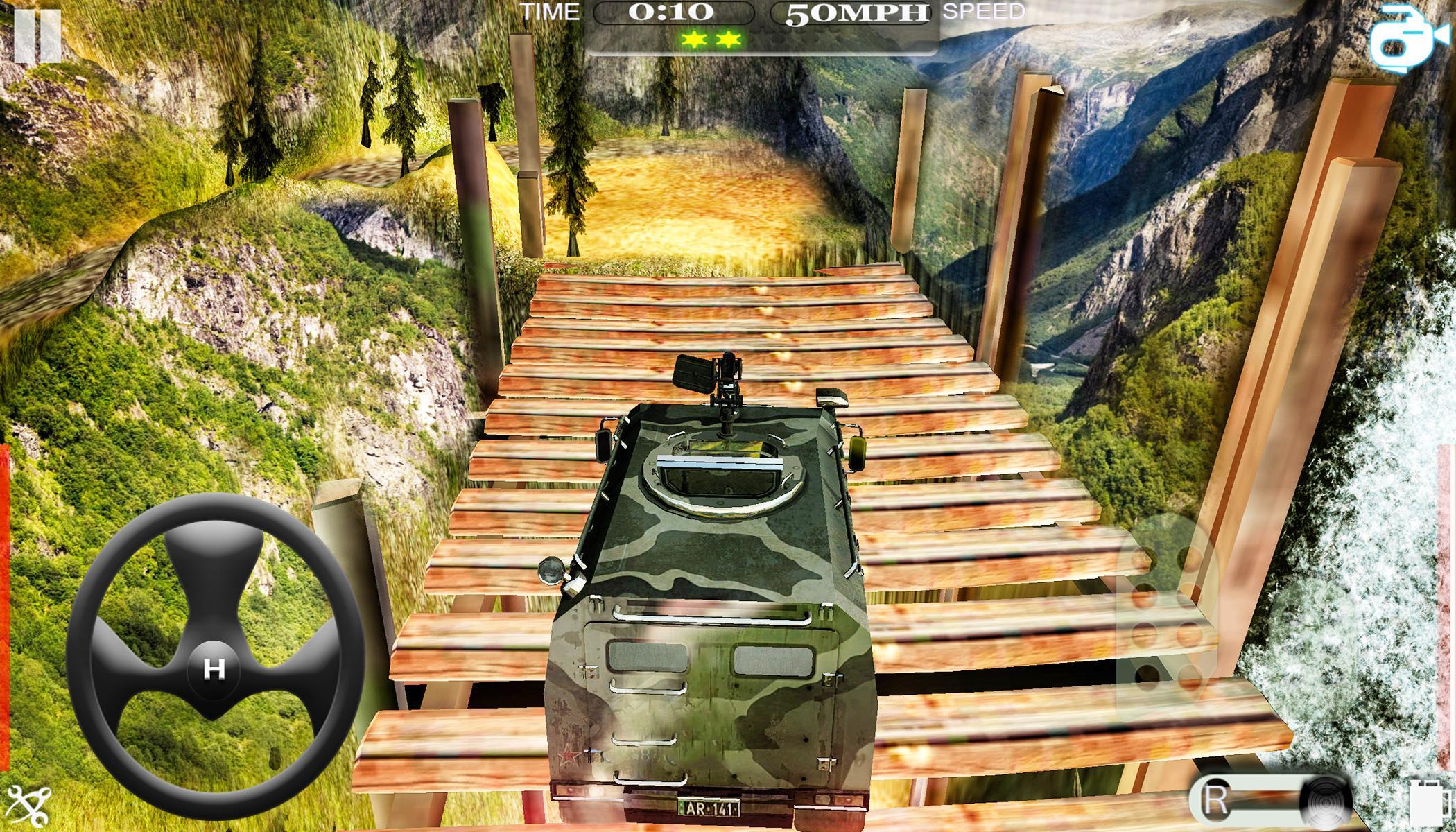 Army Truck Off-road Hill Climb