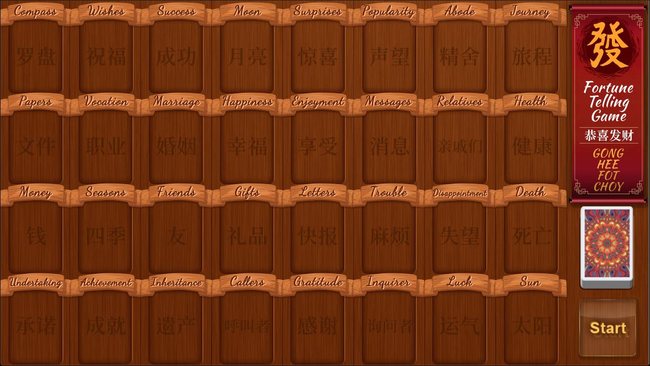 Fortune-Telling Game