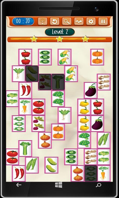 Mahjong Vegetables