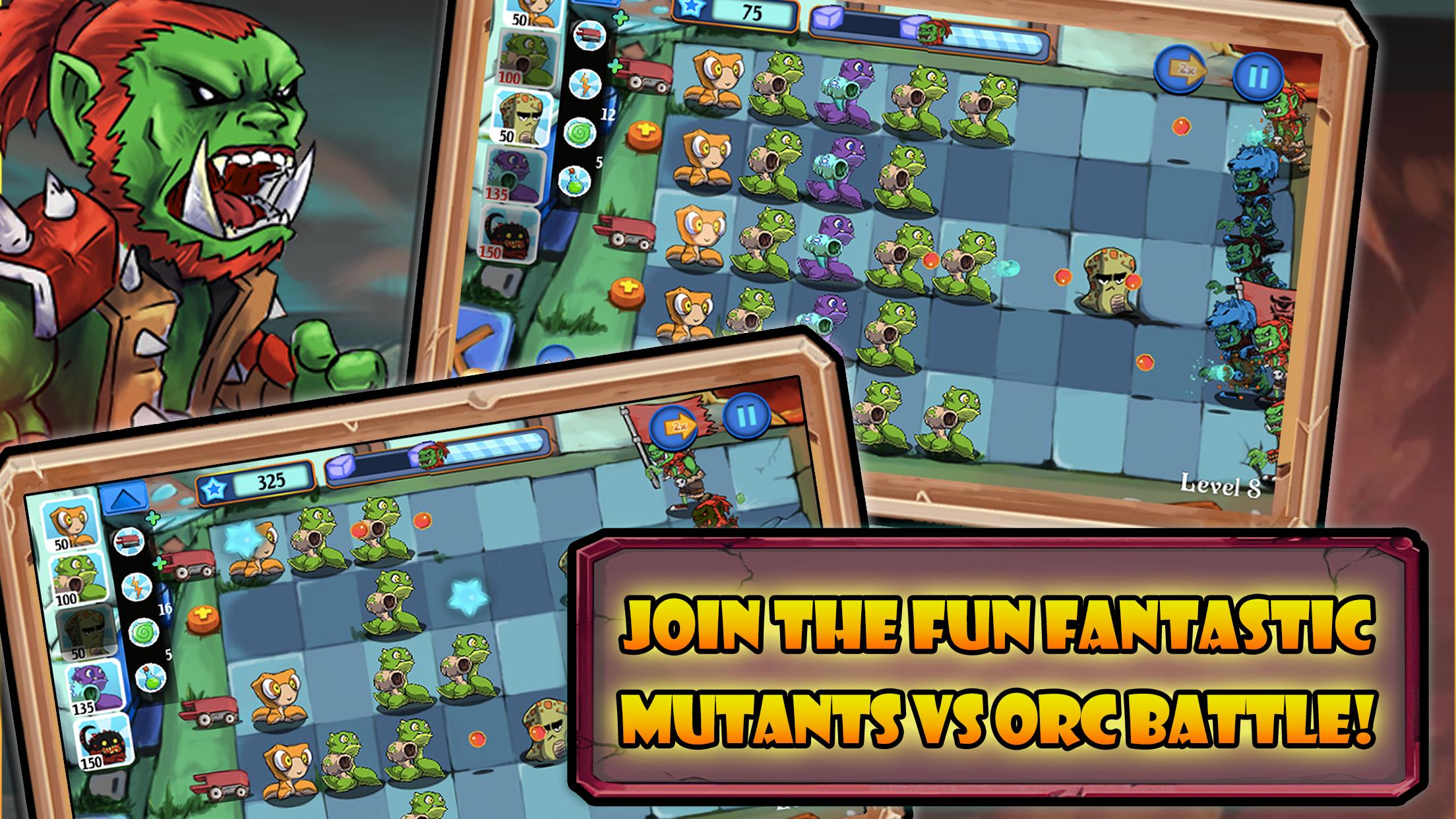 Slug Vs Orc Dark Defense Showdown