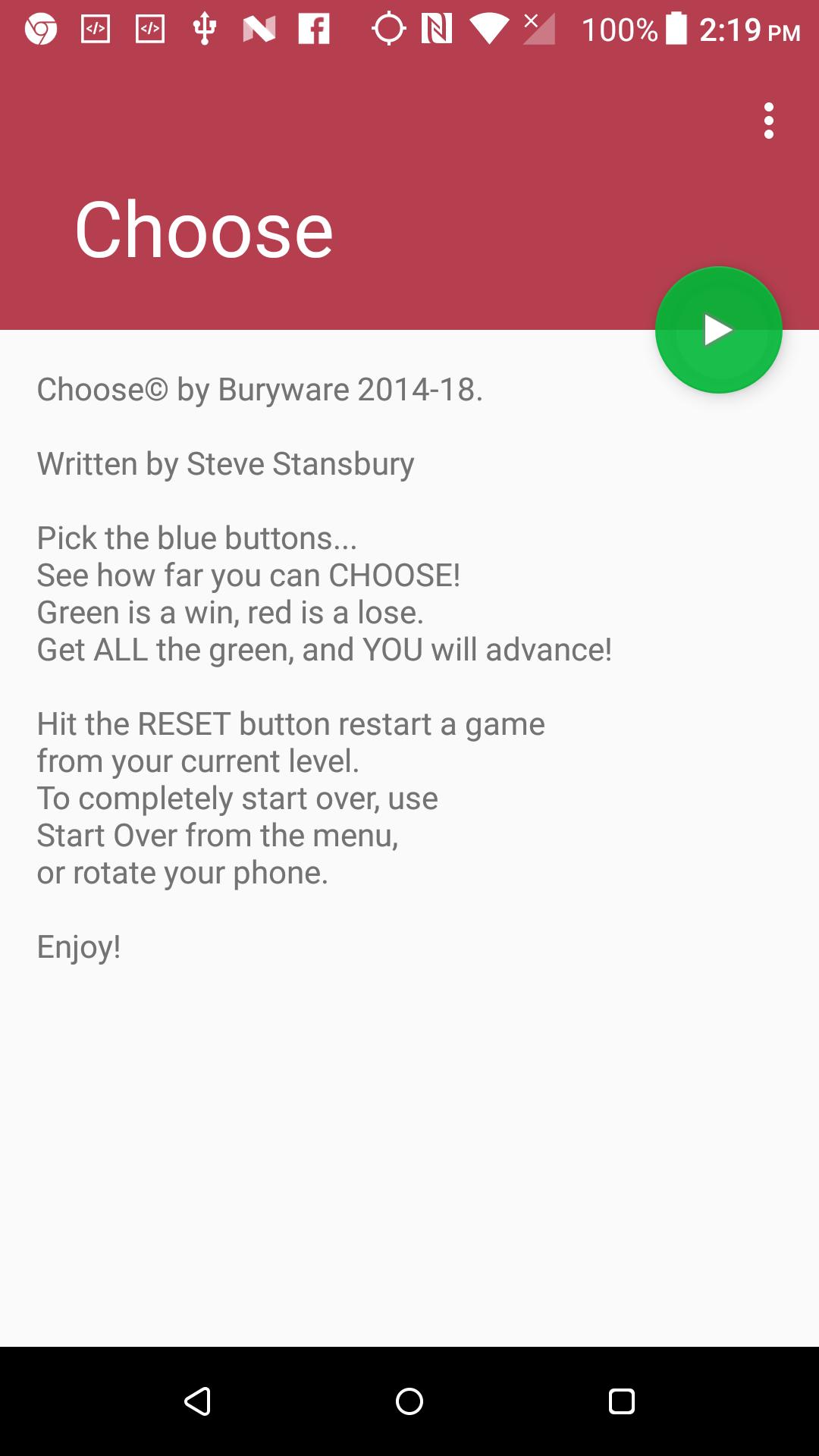 Choose by Buryware