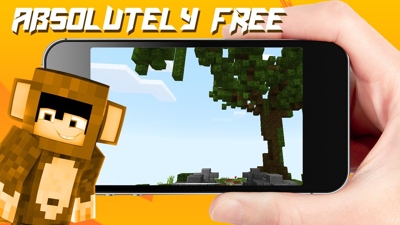 New Jungle Monkey Poop Fun Minigame MCPE 2018