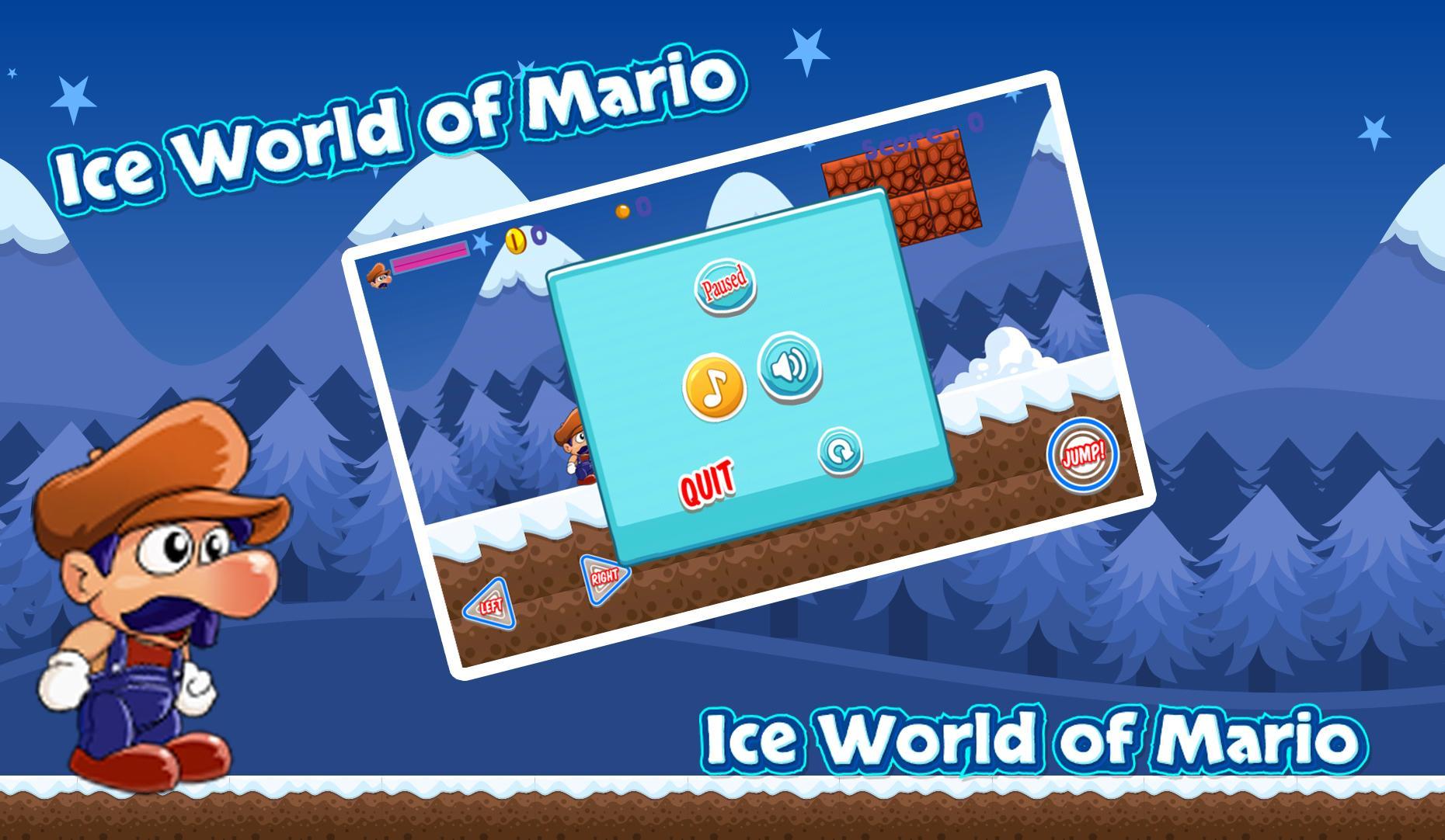 Ice World of Mario