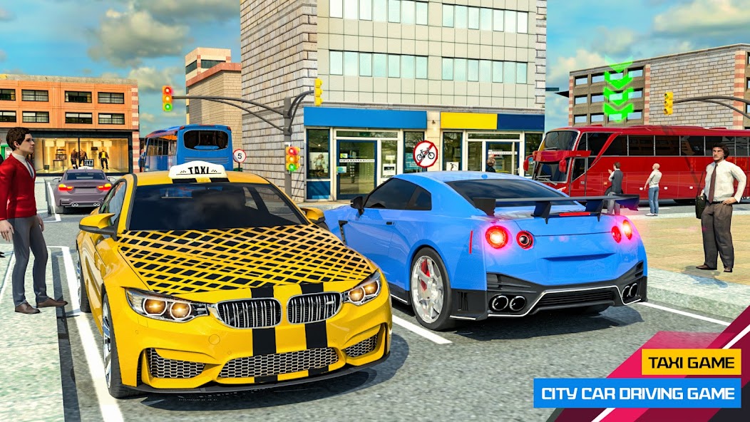 Taxi Games: City Car Driving