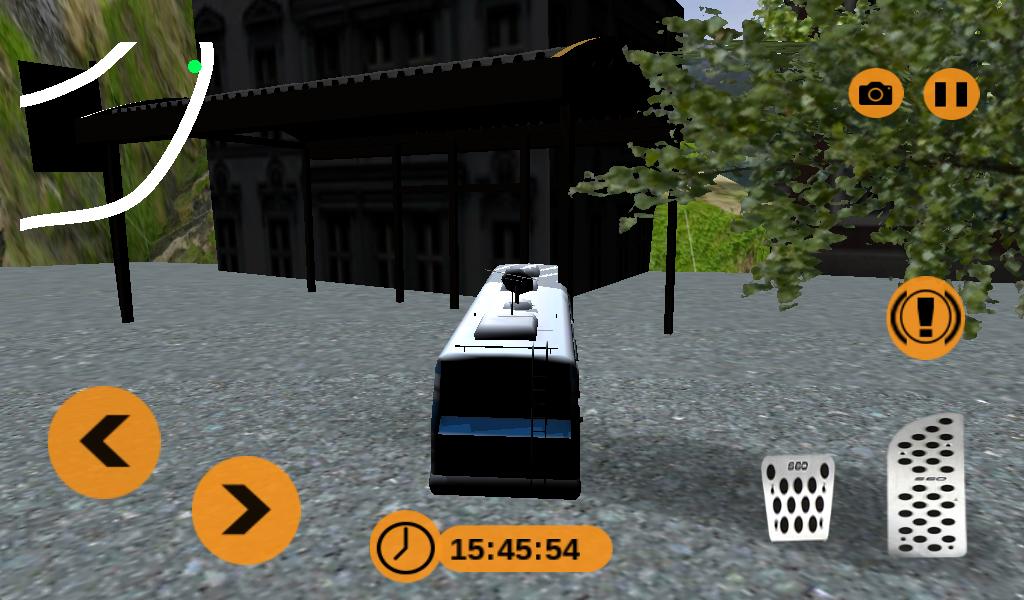 Offroad School Bus hill climb