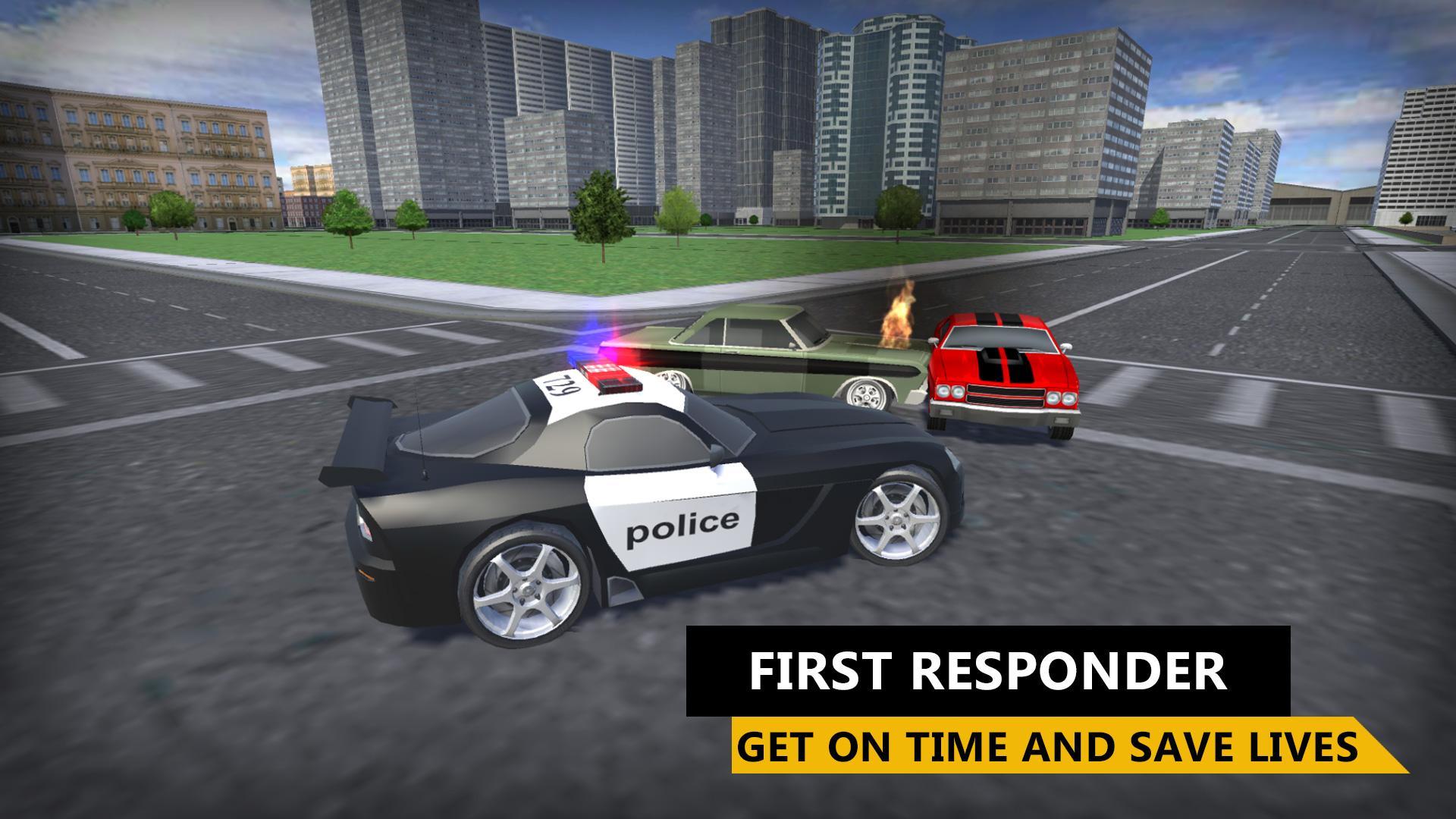 3D Police Car Simulator 2016