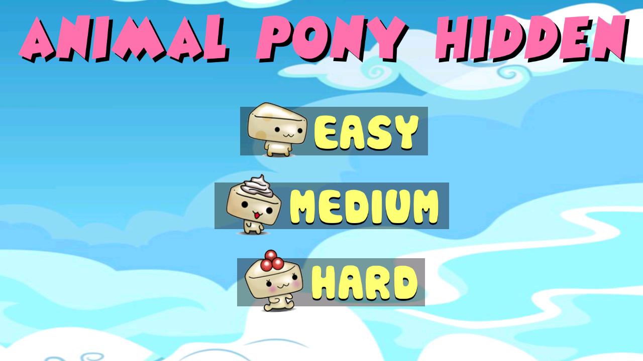Animal Pony Hidden