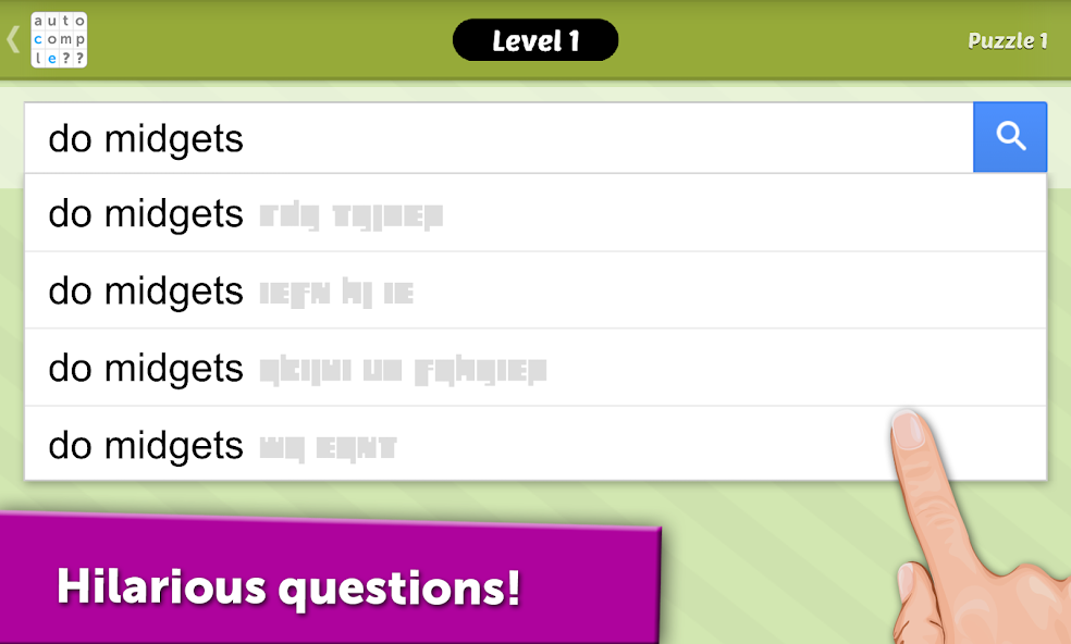 Guess the AutoComplete