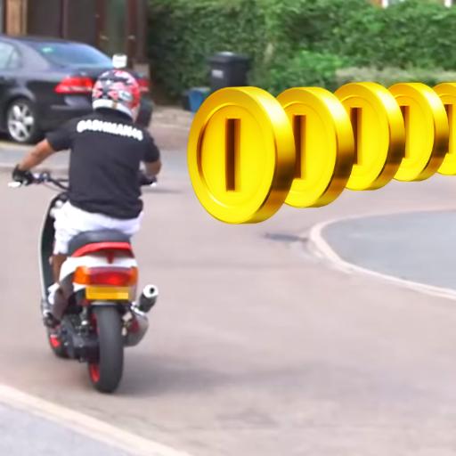 Crazy Scooter Racing