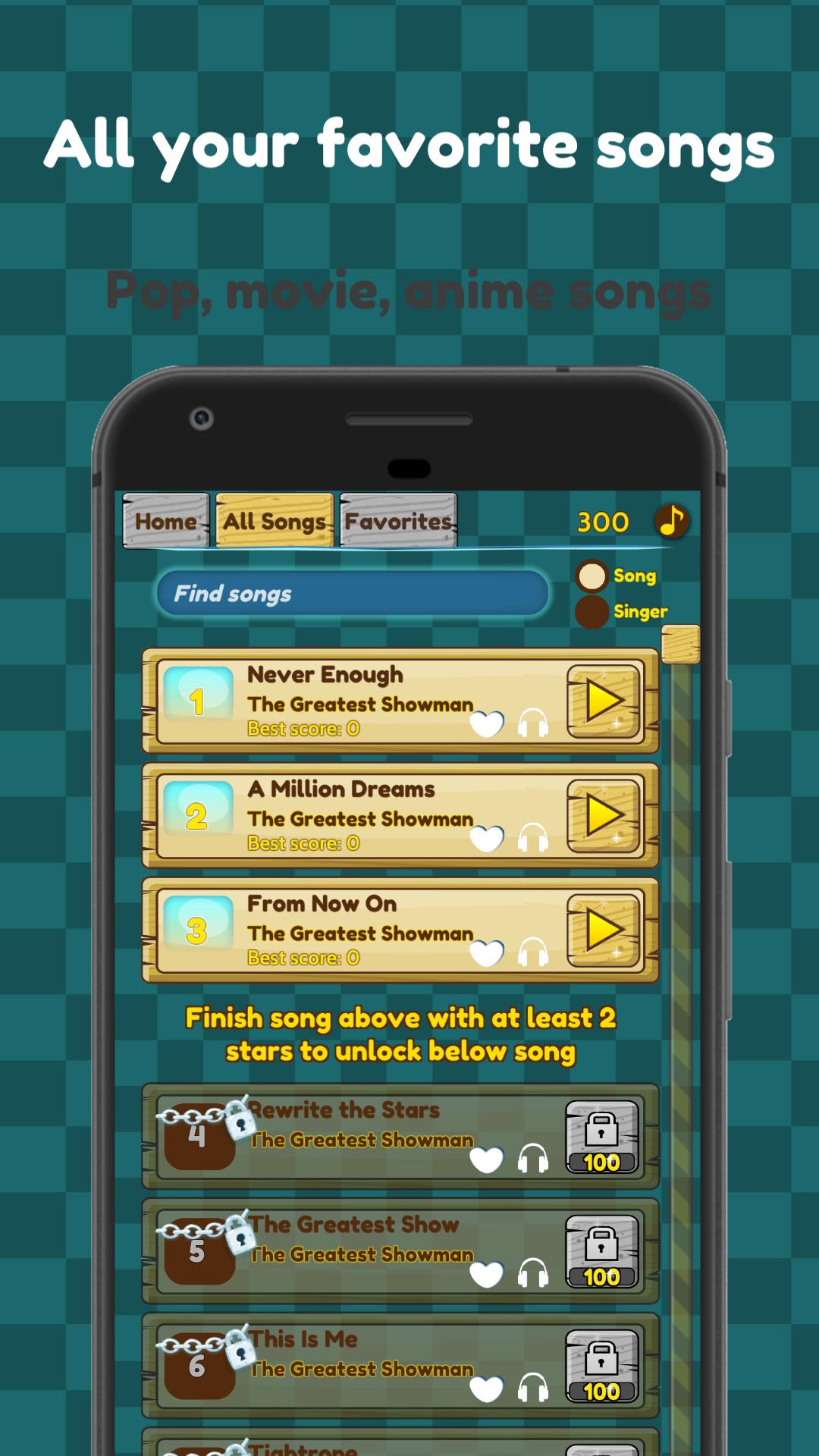 The Greatest Showman Magic Tiles