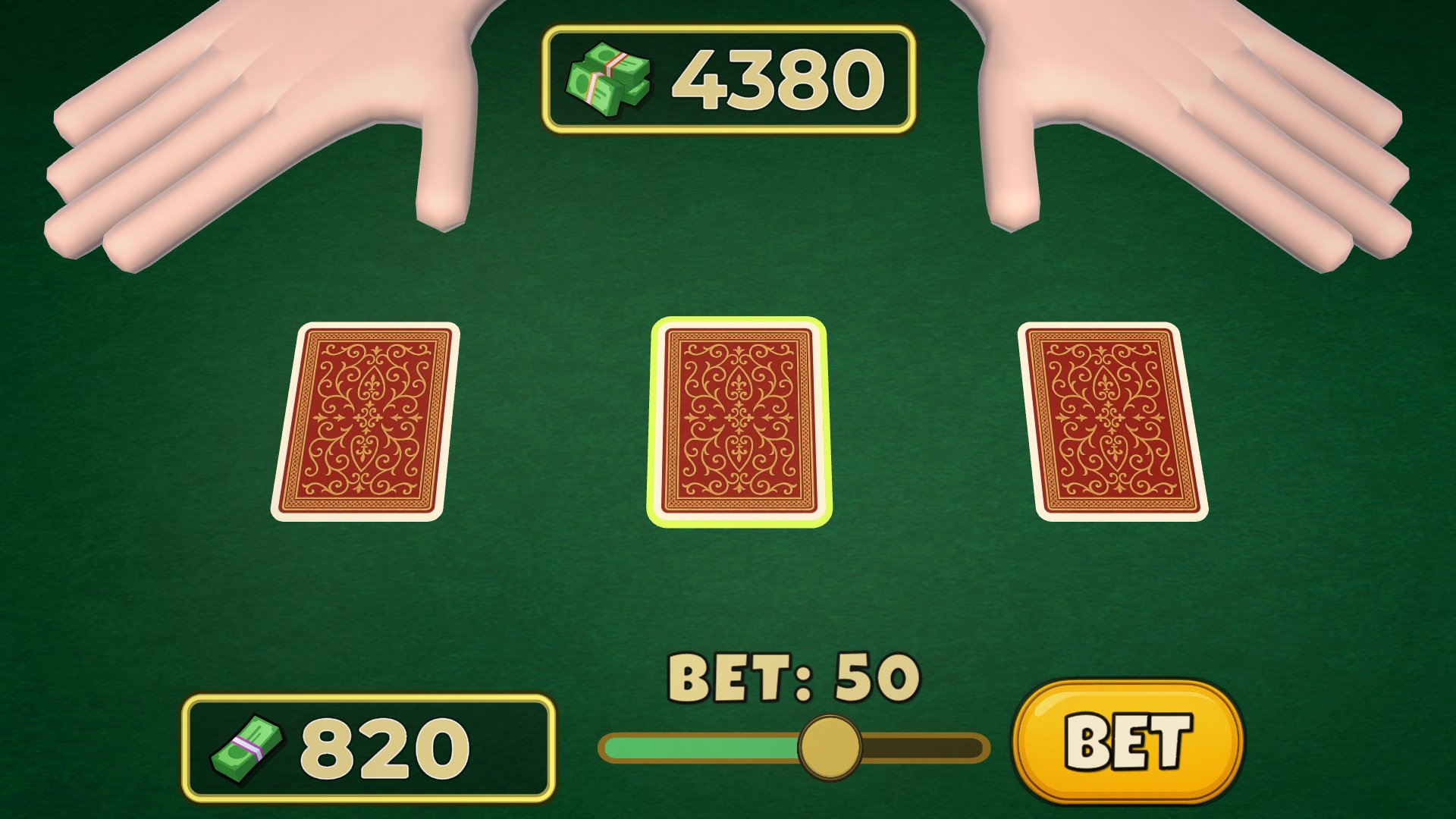 3 Card Monte: Find The Queen