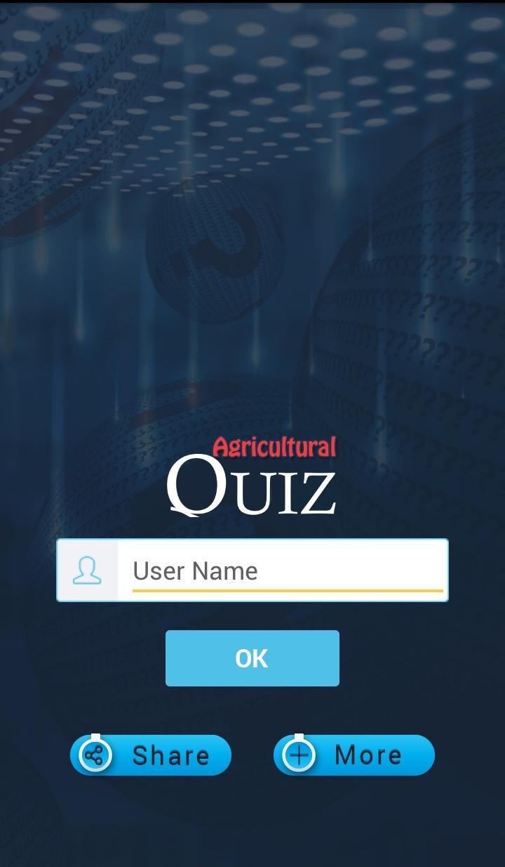 Agricultural Quiz