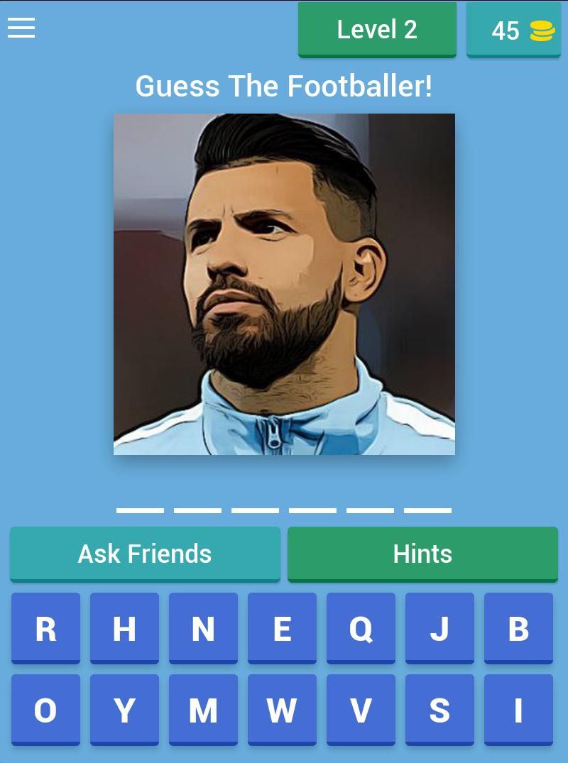 Guess The Man City Player Quiz