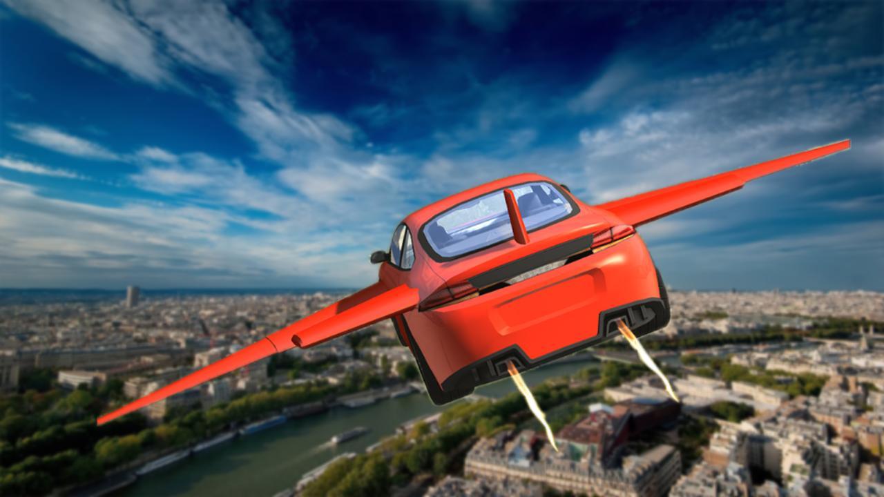Extreme Stunt Flying Car