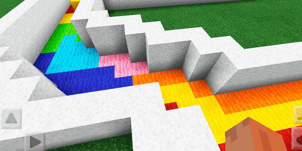 Flash VS Kid Flash. Map for MCPE