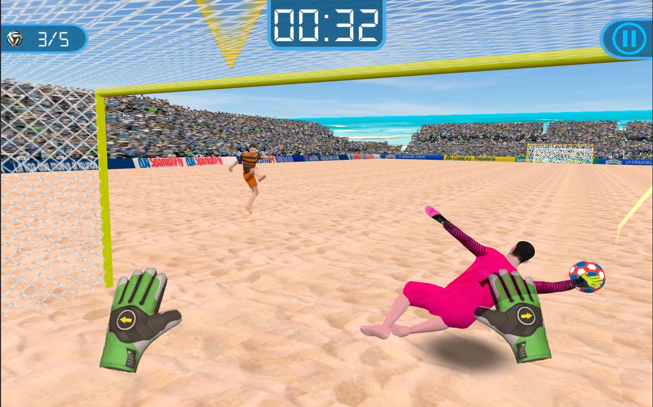 Soccer Goalkeeper - Beach Coast Goalie