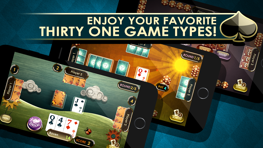 Thirty One Rummy