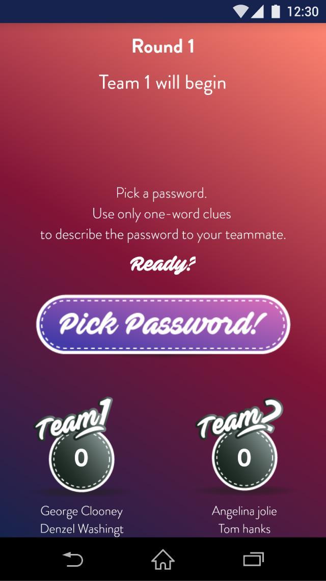 Password Game Ev