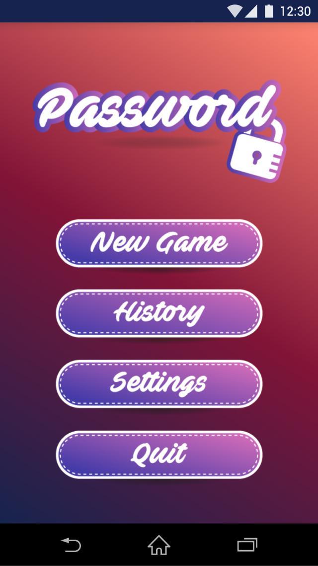 Password Game Ev