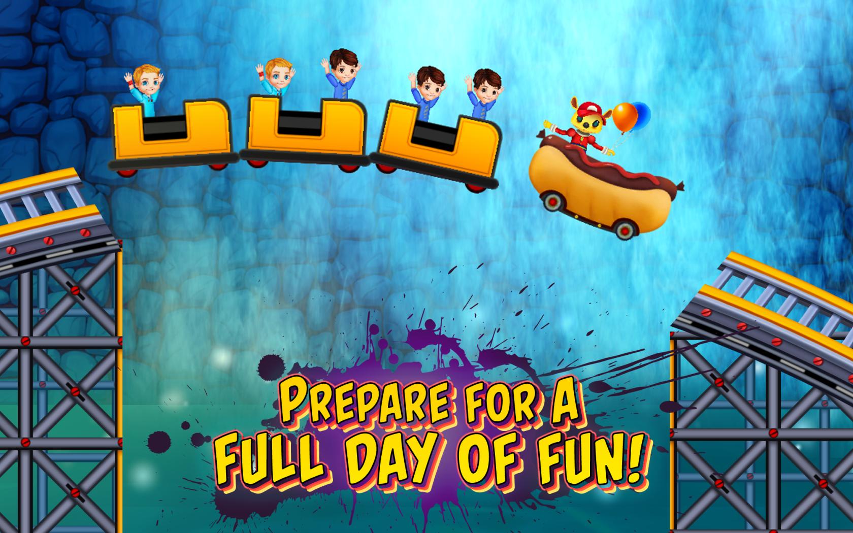 Roller Coaster Children Fun Park